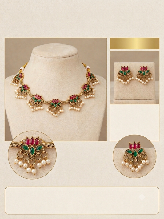 Lotus Necklace