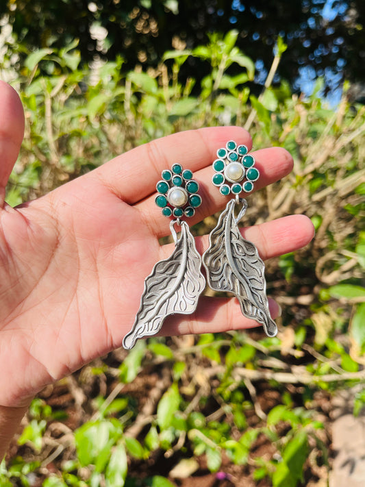 Leaf earings