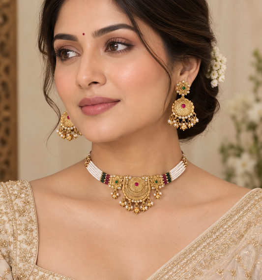 Aaina Choker Set