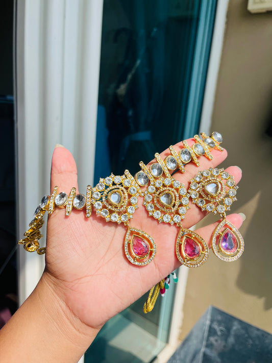 Chehek choker set
