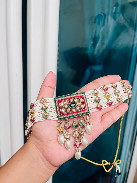 Khushi Choker Earings tikka