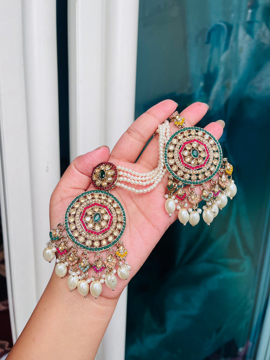 Khushi Choker Earings tikka