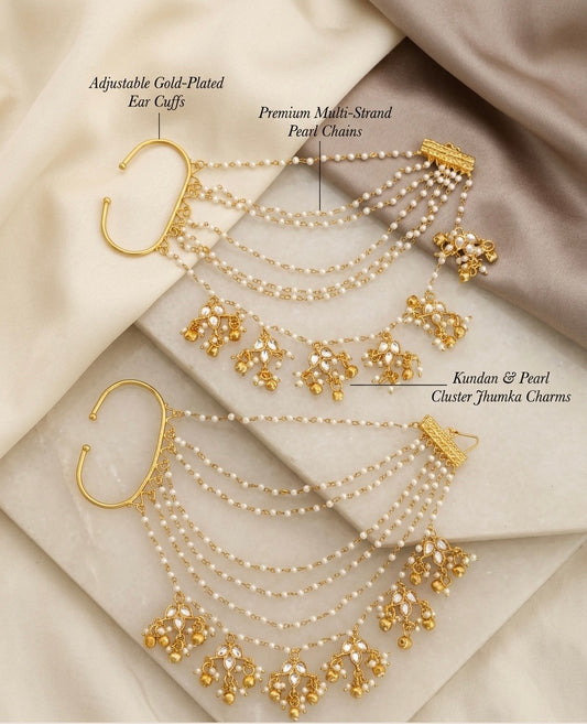 Earcuff Earchain Earings