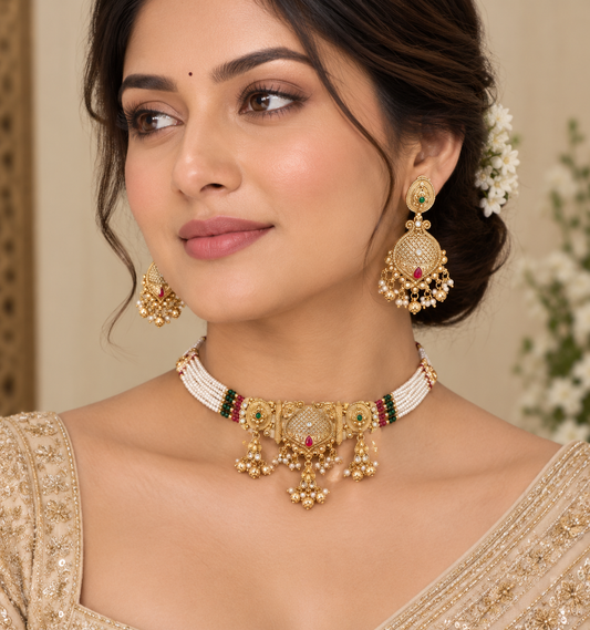 Jaina Choker Set
