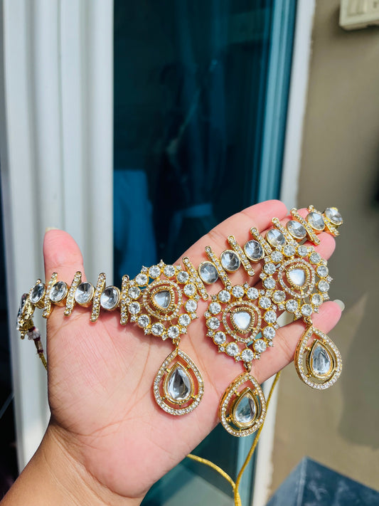 Chehek choker set