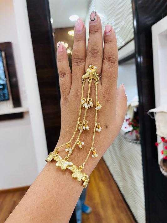 Butterfly Haathphool - Single Hand